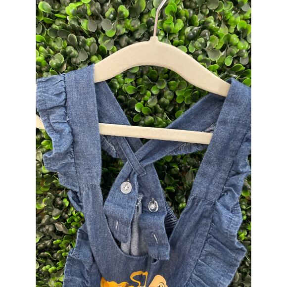 Disney Baby, Lion King Soft Jean Dress, Baby Girl Size 18 Months - Picture 5 of 6